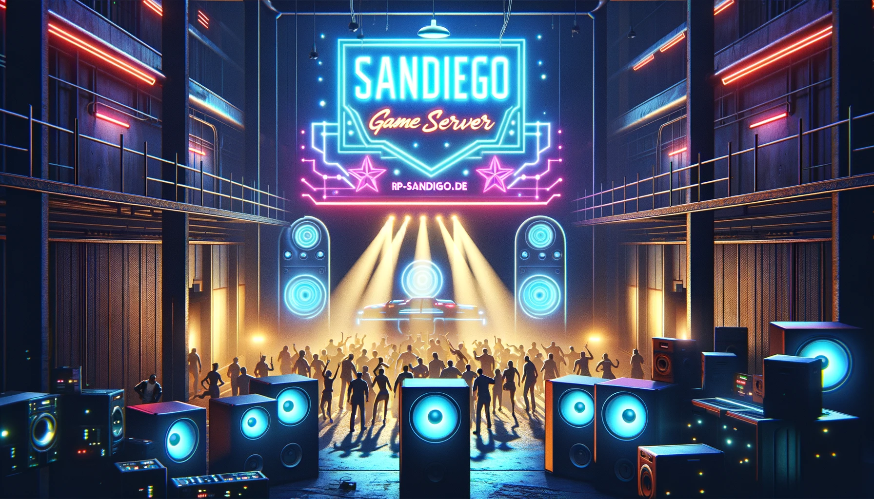 DALL·E 2024-05-04 19.54.21 - Create a full HD wallpaper depicting a secretive base or hidden nightclub scene in the style of GTA V for the game server 'SanDiego'. The setting is i.webp